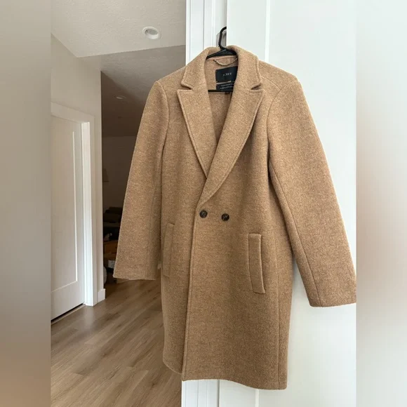 J. CREW DAPHNE TOPCOAT IN ITALIAN BOILED WOOL - Picture 2 of 5